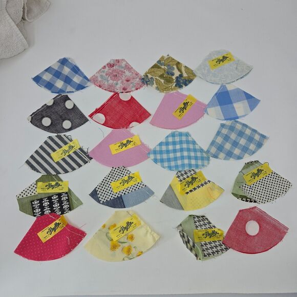 Hazelle Finger Hand Puppets Lot of 8 with 20 Fabric Shirts & 1 Plastic 1950s - Picture 3 of 16